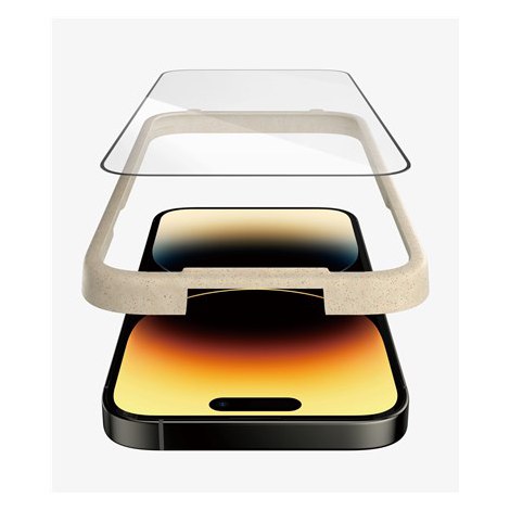 PanzerGlass | Screen protector - glass | Apple iPhone 14 Pro | Glass | Black | Transparent - 4